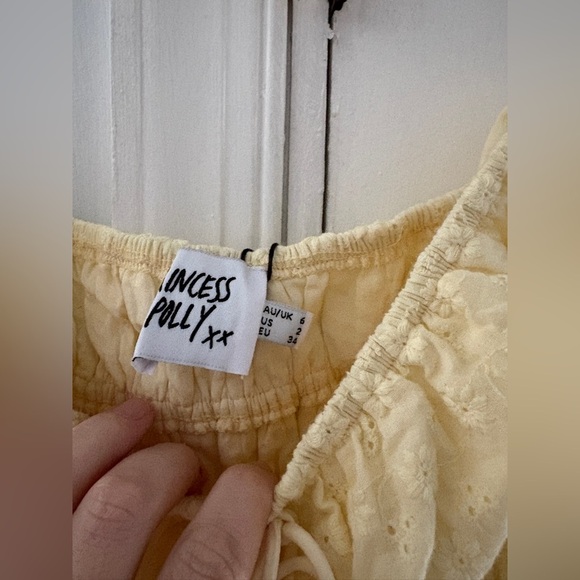 Princess Polly Narlia mini dress Lemon - Picture 10 of 15